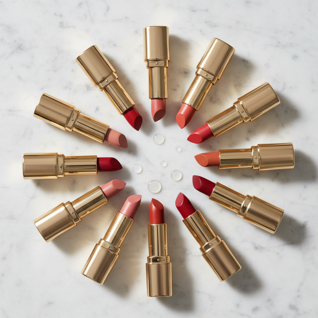 Labial - Paleta de colores